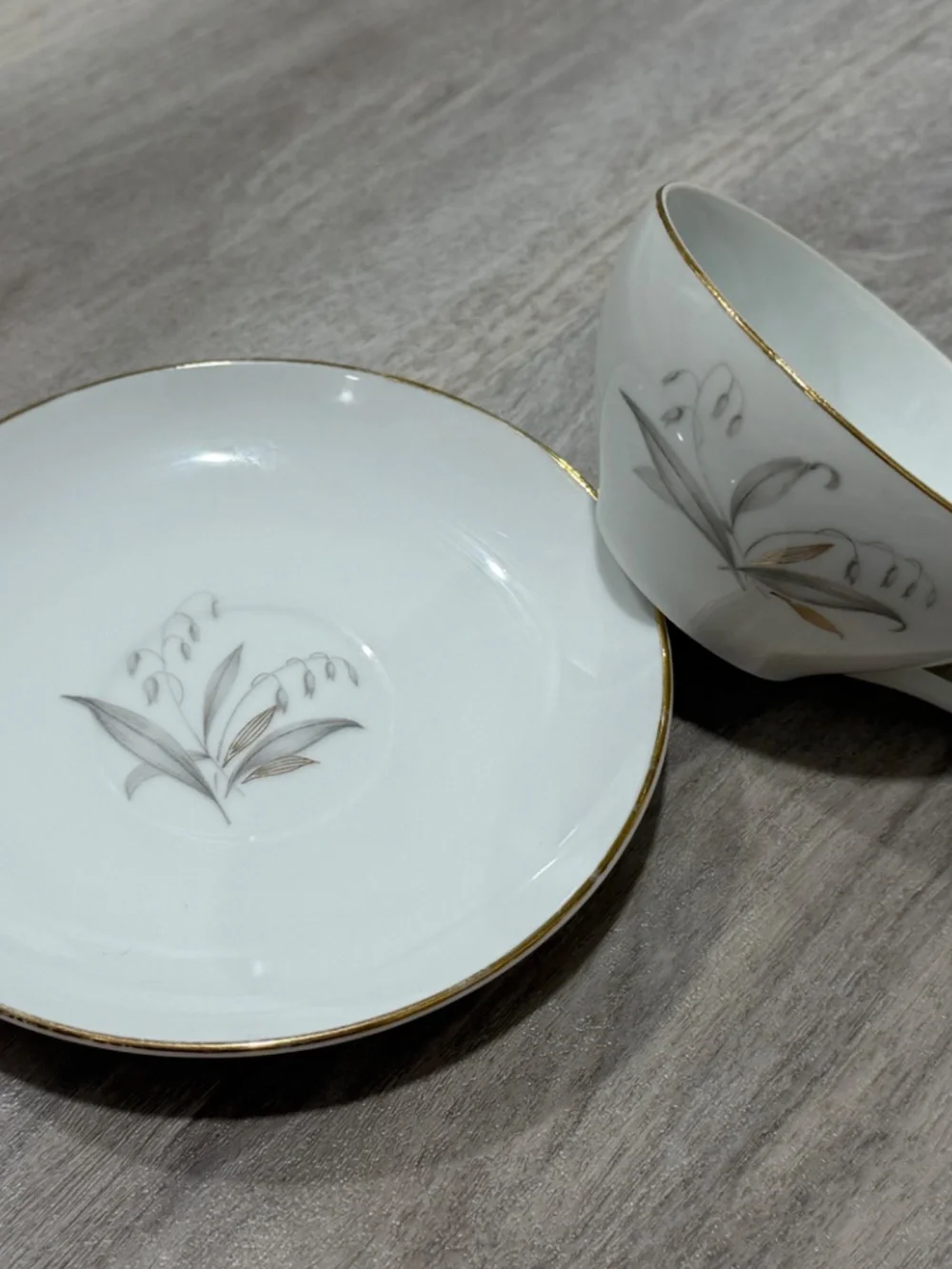 Vintage Kaysons Fine China Golden Rhapsody Cup & Saucer Japan